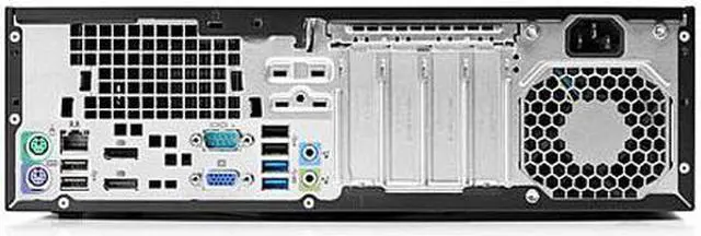 Alt view image 2 of 2 - HP EliteDesk 800 G1 Desktop Intel Core i5-4570 3.20Ghz 8GB 256GB SSD DVDRW Windows 10 Pro With New Keyboard & Mouse
