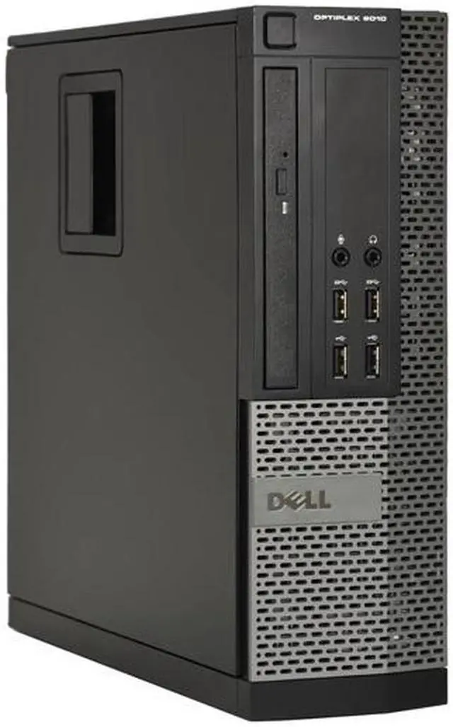 Main image of Dell Optiplex 7010 SFF Desktop Intel i7 3770 3.40Ghz 16GB 480 SSD  DVDRW Win 10 Pro with New Keyboard & Mouse
