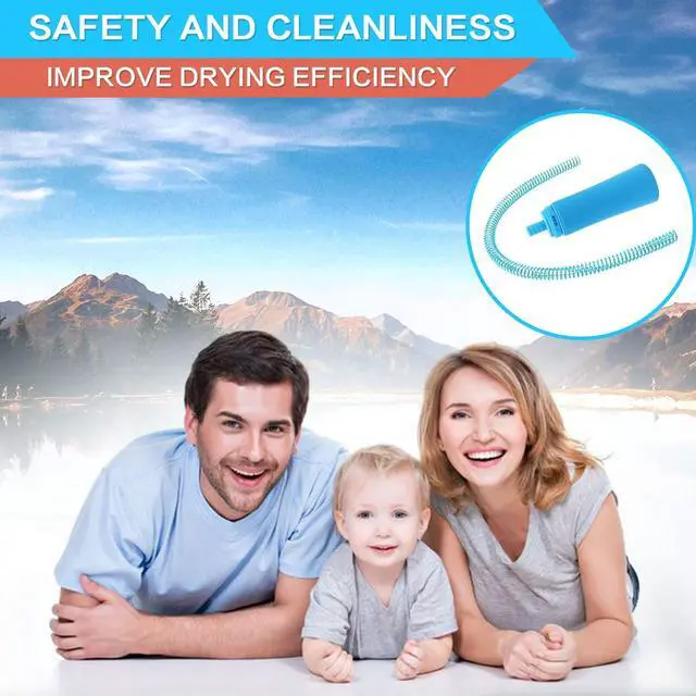 Alt view image 7 of 7 - Dryer Vent Cleaner Kit, Dry Vent Cleaning Kit, Vacuum Hose Attachment Brush Lint Remover Dryer Vent Vacuum Hose