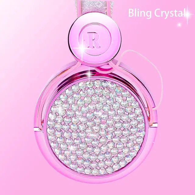 Alt view image 7 of 7 - Kids Wireless Headphones for Girls Children Teens, LED Light Up Bluetooth Unicorn Headphones with Microphone for School/Xmas/Online Study/Unicorn Gifts (Pink Wireless)