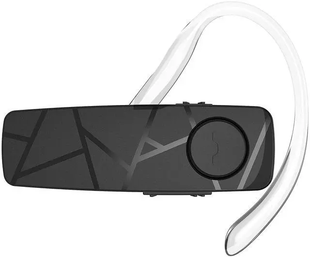 Main image of _Mega Brand 55 Bluetooth Headset, Handsfree Earpiece, BT v5.2, Multipoint Two Simultaneous Connected Devices, 360° Hook for Right or Left Ear, iPhone and Android