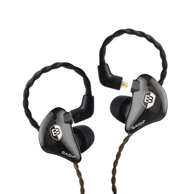 Main image of Bsinger 2nd Generation in Ear Monitor Headphones for Musicians, Black