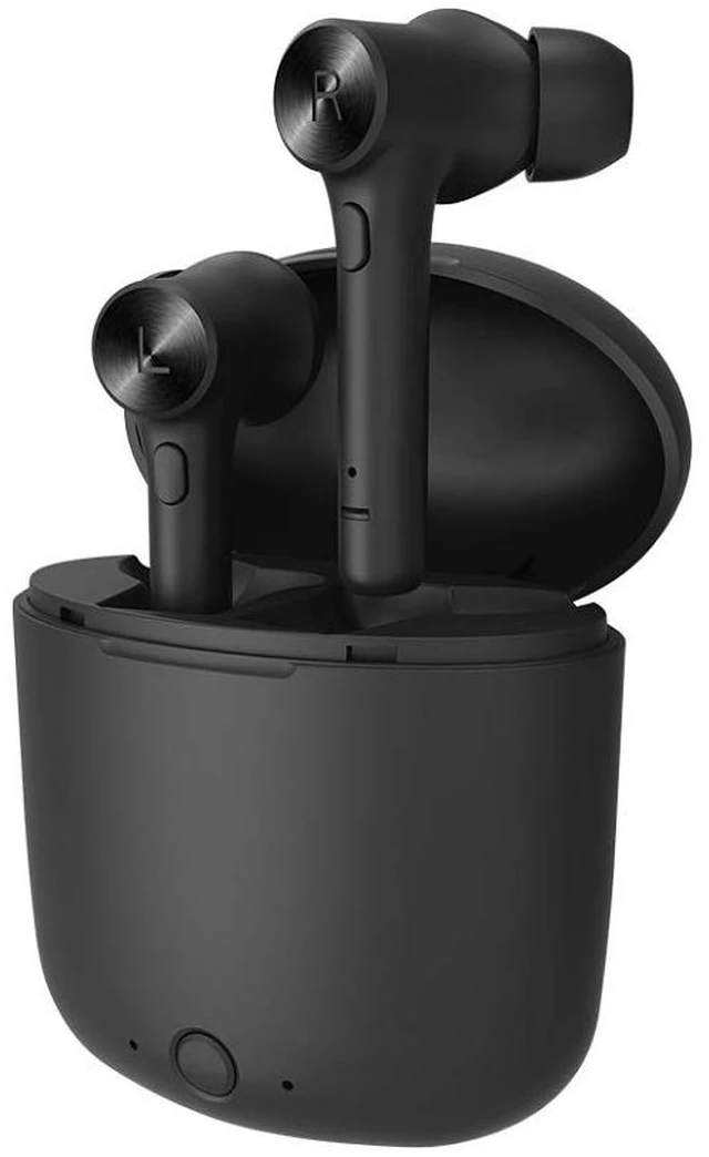 Main image of Wireless Headphones with Face Recognition Feature, True Wireless Earbuds Bluetooth V5.0 Wireless Earphones Sports Running Headset with Charging Case Built-in Mic (Hurricane-HI Black)