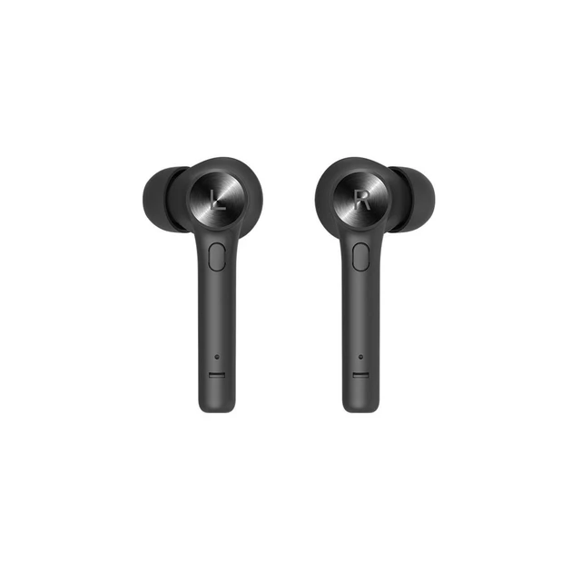 Alt view image 2 of 7 - Wireless Headphones with Face Recognition Feature, True Wireless Earbuds Bluetooth V5.0 Wireless Earphones Sports Running Headset with Charging Case Built-in Mic (Hurricane-HI Black)