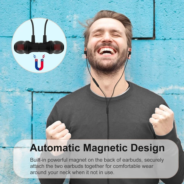 Alt view image 2 of 7 - Type C Headphones for iPhone 17 18 Pro Max Magnetic Wired Earbuds USB C Plug Earphones for Samsung Galaxy S26 S25 S24 S23 S22 Ultra A57 A56 HiFi Stereo Corded Headset with Mic Remote Control