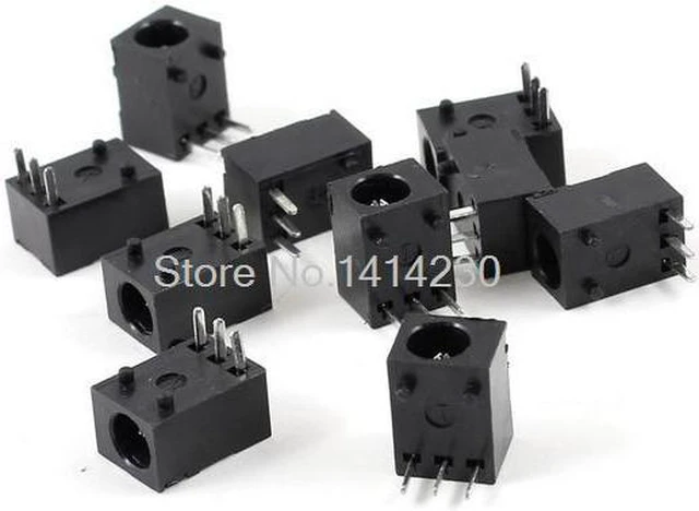 Main image of 20PCS DC Power 3Pin Supply Socket Connector DC003 3.5x1.35mm needle 1.3mm DC-003 3.5*1.3 mm