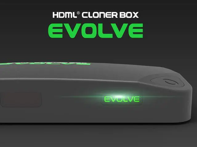Alt view image 8 of 13 - HDML-Cloner Box Evolve, 2 HDMI inputs and 4K video input supported, Capture HDMI videos and games to USB flash drive/TF MicroSD card without PC, Schedule recording, remote control, CEC supported.