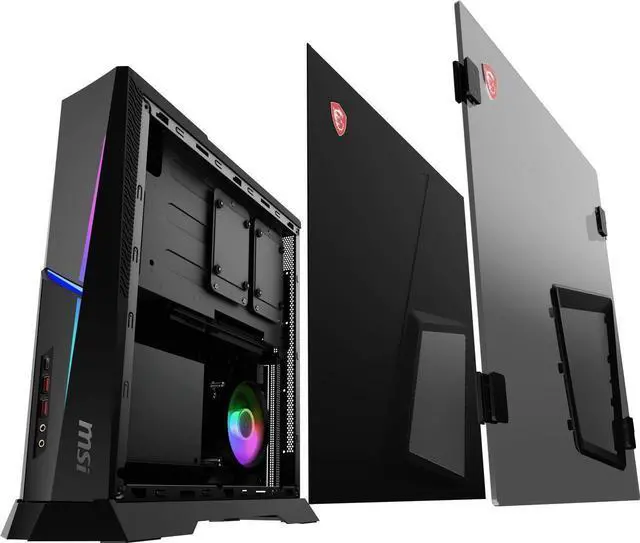 Alt view image 6 of 7 - MSI MPG Trident AS Slim Gaming Desktop PC - 14th Gen Intel Core i7-14700K up to 5.6 GHz, 16GB DDR5 RAM, 1TB NVMe SSD, NVIDIA GeForce RTX 4060 Ti 8GB, HD Audio, RGB LED Design, Windows 11 Home