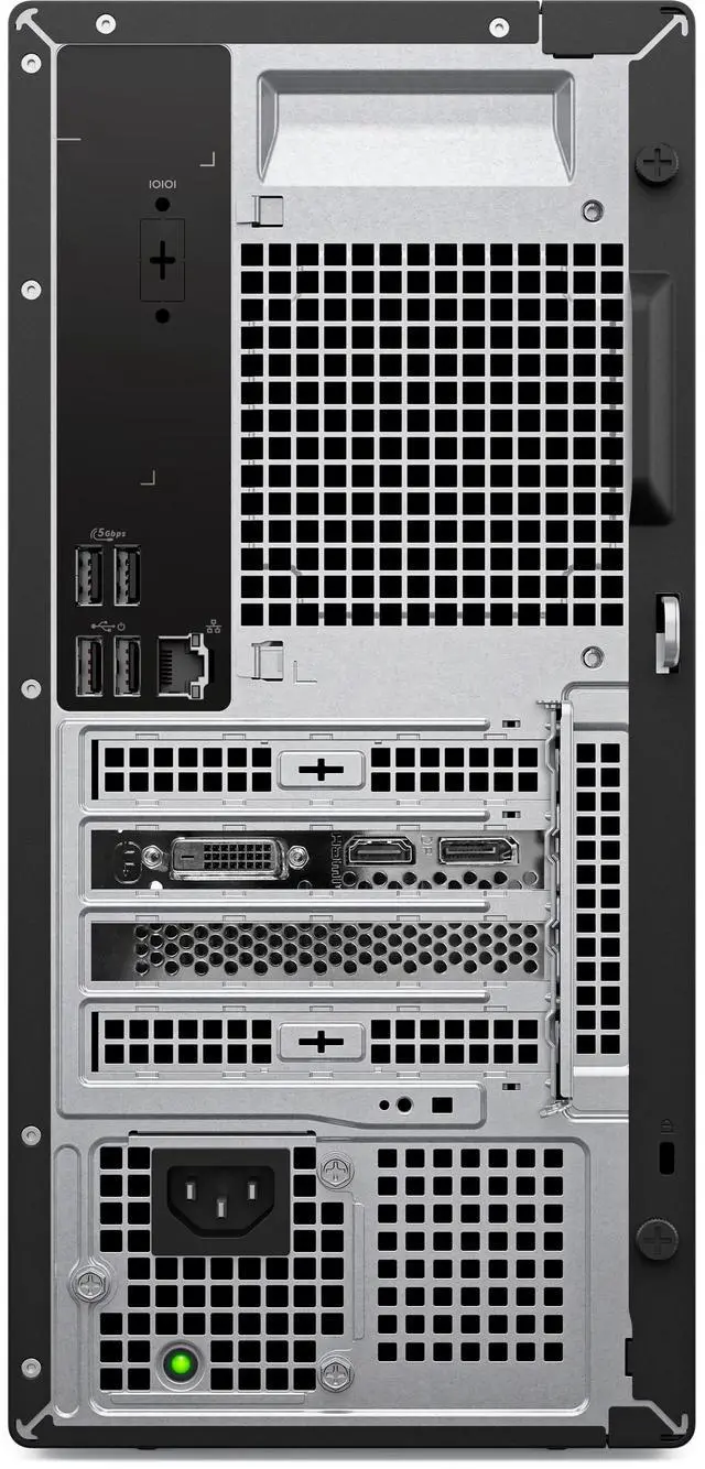 Alt view image 4 of 7 - Dell ECT1250 Tower Desktop Computer - Intel Core Ultra 7 265 Processor, 32GB DDR5 RAM, 512GB NVMe SSD, NVIDIA GeForce RTX 3050, Wi-Fi 6 & Bluetooth 5.4, Keyboard & Mouse, AI Copilot, Windows 11 Home