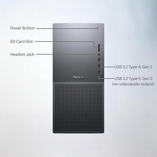 Alt view image 5 of 7 - Dell Tower Plus EBT2250 Desktop PC - Intel Core Ultra 9 285K up to 5.7GHz, 64GB DDR5 RAM, 4TB NVMe SSD, NVIDIA GeForce RTX 4060 8GB GDDR6, Bluetooth, Keyboard & Mouse, Windows 11 Pro