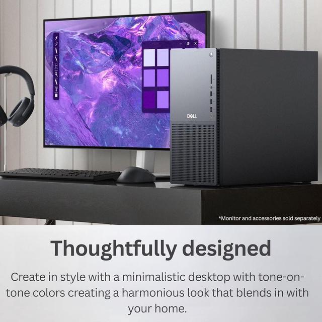 Alt view image 7 of 7 - Dell Tower Plus EBT2250 Desktop PC - Intel Core Ultra 9 285K up to 5.7GHz, 64GB DDR5 RAM, 4TB NVMe SSD, NVIDIA GeForce RTX 4060 8GB GDDR6, Bluetooth, Keyboard & Mouse, Windows 11 Pro