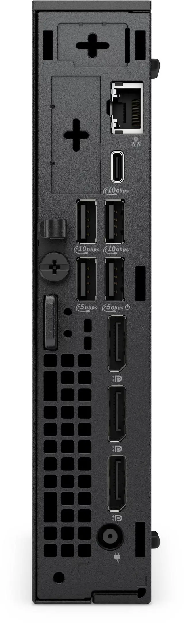 Alt view image 4 of 5 - Dell Pro Micro Plus QBM1250 Business Desktop - Intel Core Ultra 7 265K up to 5.5 GHz, 128GB DDR5 RAM, 512GB NVMe SSD, Micro Form Factor, Wi-Fi 6E, Wireless Keyboard & Mouse, Windows 11 Pro