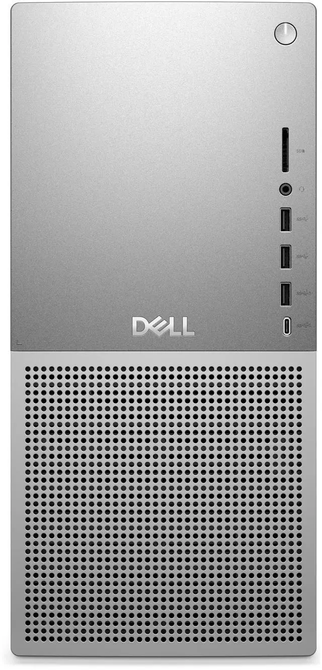 Main image of Dell Tower Plus EBT2250 Desktop PC - Intel Core Ultra 9 285 up to 5.6GHz, 32GB DDR5 RAM, 512GB SSD, NVIDIA GeForce RTX 5060 Ti, Wi-Fi 7, Bluetooth, Keyboard & Mouse, Windows 11 Pro - Platinum Silver