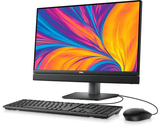 Alt view image 3 of 7 - Dell Pro 24 All-in-One QC24251 Desktop Computer, 23.8" FHD Touchscreen - Intel Core i5-14500T up to 4.8 GHz, 16GB DDR5 RAM, 512GB NVMe SSD, Intel UHD Graphics, FHD Webcam, HD Audio, Windows 11 Pro