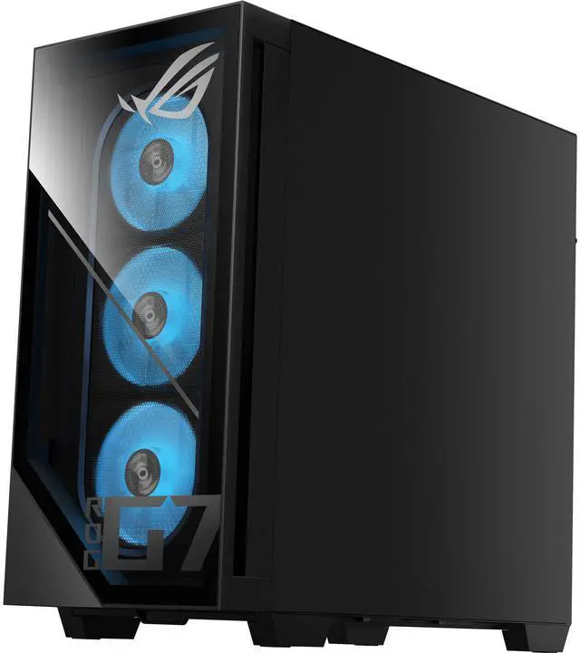 Alt view image 3 of 7 - ASUS ROG G700 Gaming Desktop PC - Intel Core Ultra 7 265KF Processor, 8TB NVMe SSD, 64GB RAM, NVIDIA GeForce RTX 5060Ti 16GB, Liquid Cooling, RGB Lighting, Backlight Keyboard & Mouse, Windows 11 Home