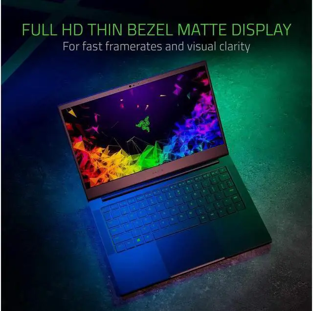 Alt view image 2 of 5 - Razer Blade - 15.6" GeForce GTX 1070 - Intel Core i7-8750H  - 16GB Memory - 512 GB NVMe SSD - Windows 10 Home 64-Bit - Gaming Laptop - 144 Hz IPS (RZ09-02386E92-R3U1 )