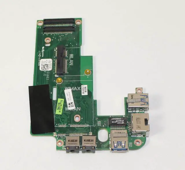 Alt view image 3 of 3 - Dell OEM Vostro 3450 Audio USB IO Circuit Board WITH WWAN Slot  86G3N