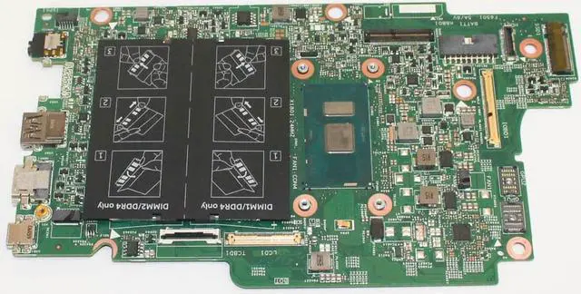Alt view image 5 of 11 - Dell OEM Inspiron 7778 Motherboard System Board  Intel Core i7 2.5GHz CPU 809FW