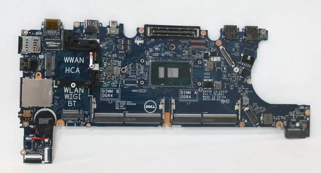 Alt view image 4 of 11 - Dell OEM Latitude E7270 Motherboard System Board  i5 2.4GHz H7Y7K