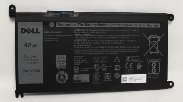 Main image of VM732 BATTERY 42WH 11.4V 3500MAH INSPIRON 14-5485 Compatible with Dell
