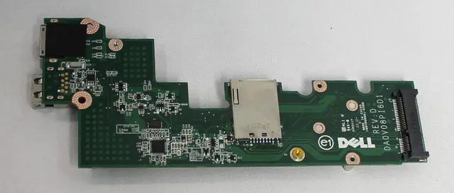 Alt view image 2 of 3 - Dell OEM Vostro 3460 USB RJ-45 IO Circuit Board WITH WWAN Slot  RM4NG