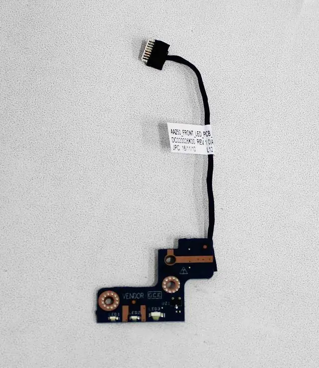 Alt view image 3 of 3 - Dell OEM Latitude E7270 Power HDD Battery Status Indicator  Circuit Boards 1H92N