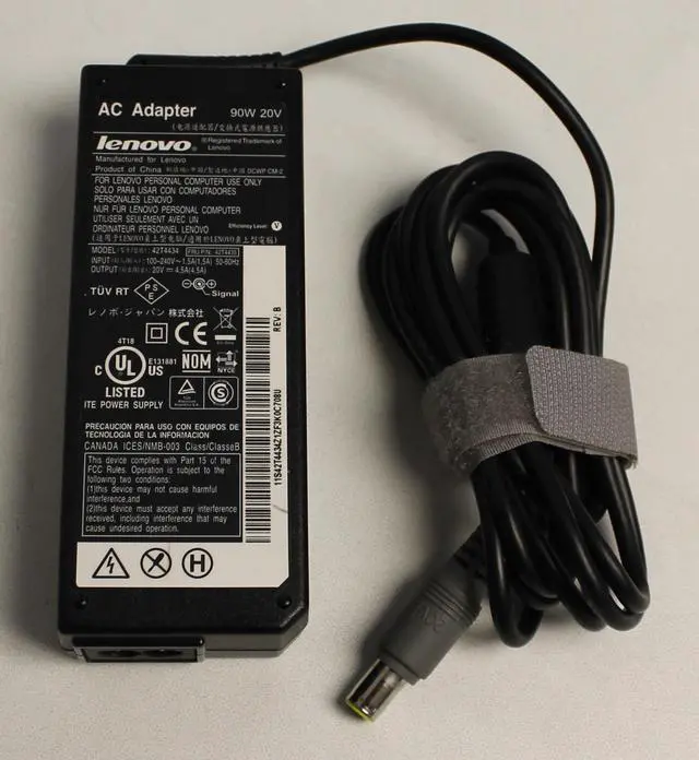 Alt view image 2 of 4 - Lenovo 42T4434 AC Adapter