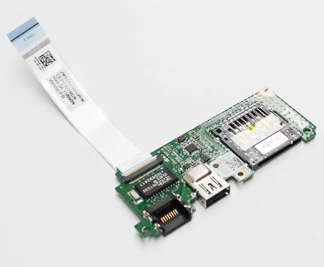 Alt view image 2 of 5 - Dell OEM Inspiron 3135 USB SD Card Reader IO Circuit Board 4VMN5