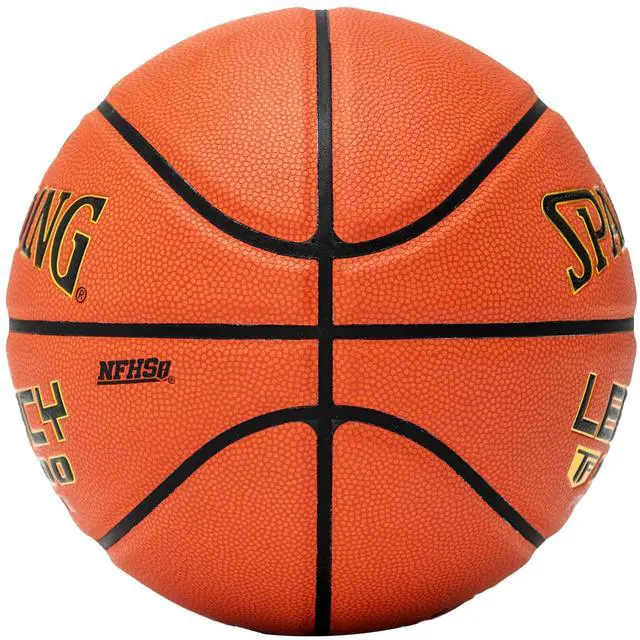 Alt view image 3 of 5 - Spalding TF1000 Legacy Indoor Basketball - NFHS Approved Composite Basketball, Intermediate Size 6 (28.5)