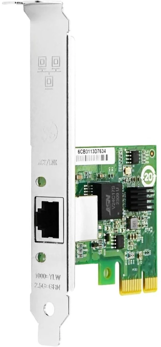 Main image of PCIe x1 2.5G Single Port Ethernet Network Adapter