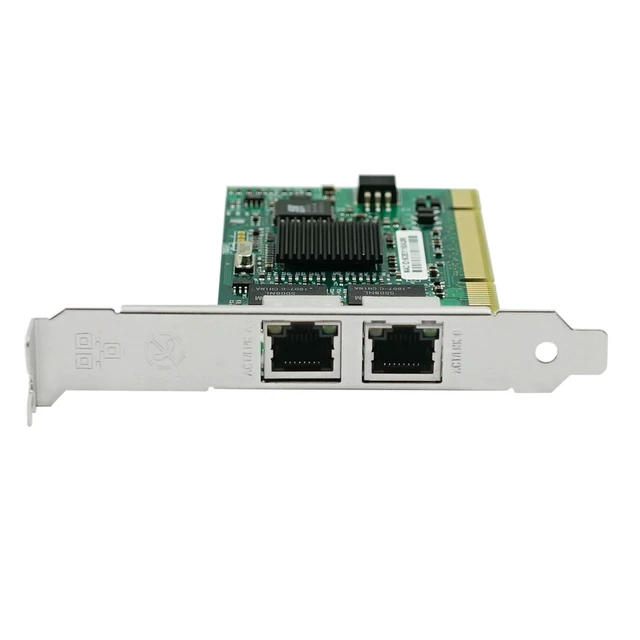 Alt view image 2 of 5 - PCI x32 Dual Port Gigabit Ethernet Network Adapter (1ntel 82546)