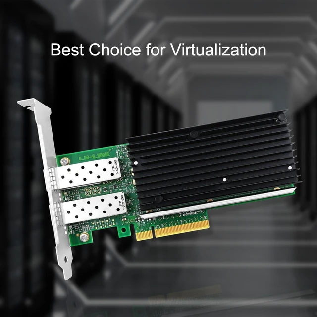 Alt view image 4 of 6 - PCIe x8 Dual-port 25G SFP28 Ethernet Server Adapter (1ntel XXV710)