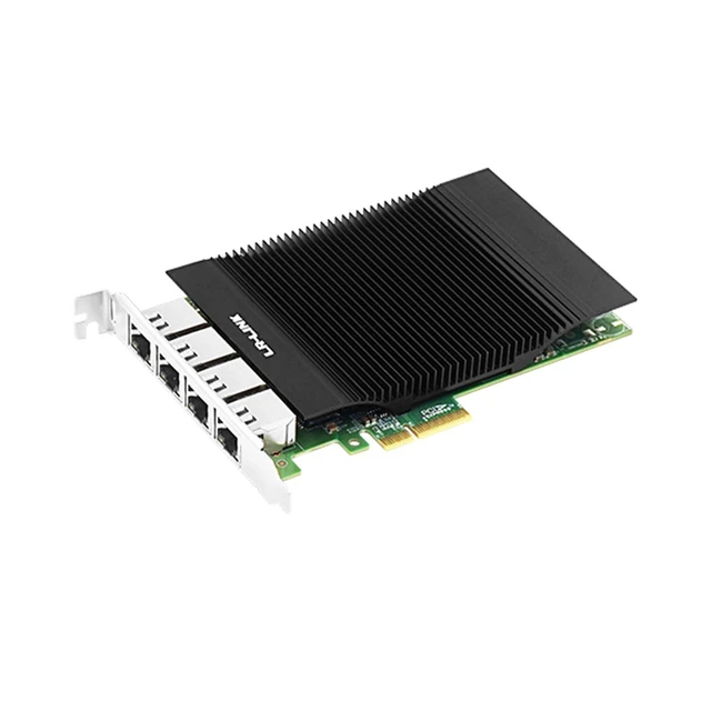 Alt view image 3 of 5 - PCIe x4 Quad-port 2.5G Vision Frame Grabber Card