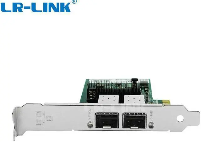 Alt view image 3 of 6 - LR-LINK LREC9252PF-2SFP PCIe x1 2-port Gigabit Fiber Desktop Network Adapter Card
