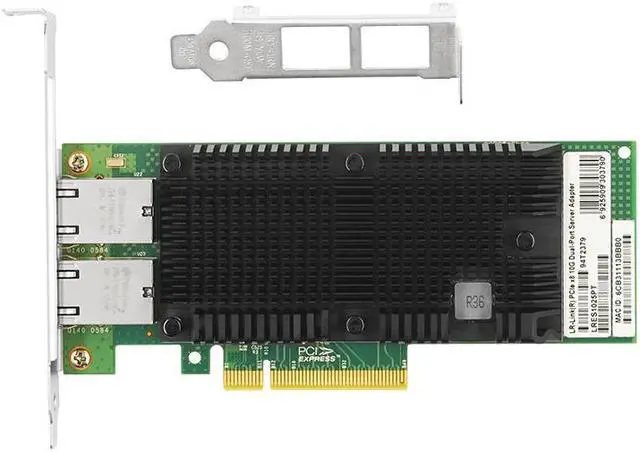Alt view image 2 of 6 - 10Gb PCI-E NIC Network Card for Intel X550-T2, Dual RJ45 Port, with Intel Intel X550 Controller, 10G PCI Express LAN Adapter Support Windows Server/Linux/VMware