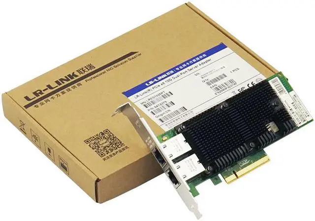 Alt view image 5 of 6 - 10Gb PCI-E NIC Network Card for Intel X550-T2, Dual RJ45 Port, with Intel Intel X550 Controller, 10G PCI Express LAN Adapter Support Windows Server/Linux/VMware
