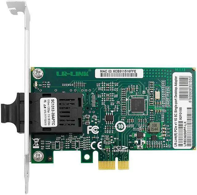 Main image of LR-LINK 6230PF-LX PCI Express x1 Gigabit Single-port Fiber Ethernet Desktop Adapter on Intel I210 Chipset