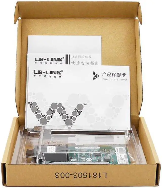 Alt view image 6 of 6 - LR-LINK 6230PF-LX PCI Express x1 Gigabit Single-port Fiber Ethernet Desktop Adapter on Intel I210 Chipset