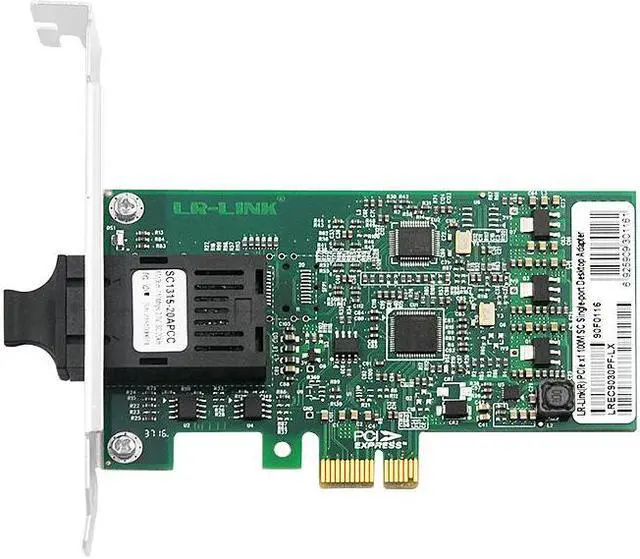 Main image of LR-LINK 9030PF-LX PCIex1 Network Card 100Mbps SC Port Single-mode Fiber NIC (Intel 82574 Based)