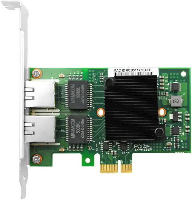 Main image of LR-LINK 9222HT PCI Express x1 Dual Copper Port 10/100/1000Mbps Ethernet Network Card