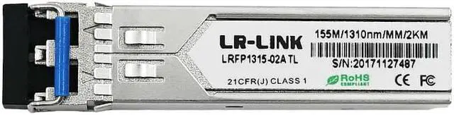 Alt view image 2 of 6 - LRFP1315-02ATL SFP Duplex 155Mbps 3.3V Multi-Mode Transceiver