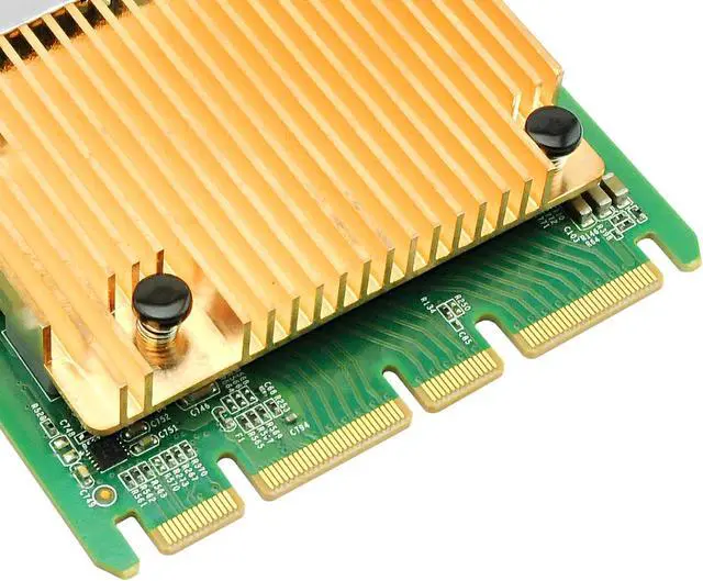 Alt view image 3 of 7 - LR-LINK OCP3.0 100GB network card NIC Compatible for Intel E810-CAM2,Dual QSFP28 Port Ethernet card,100G LAN Adapter Support Windows Server/Windows, Linux, Vmware Intel E810-CAM2(2*QSFP28))