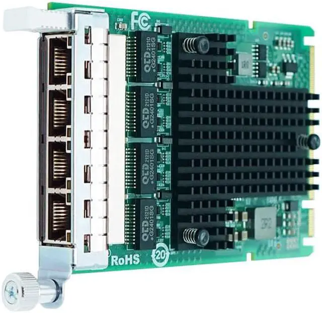 Alt view image 2 of 6 - LR-LINK OCP3.0 1GB network card NIC Compatible for Intel I350AM4,Four RJ45 Port Ethernet card,1G LAN Adapter Support Windows Server/Windows, Linux, Vmware Intel I350AM4(4*RJ45)