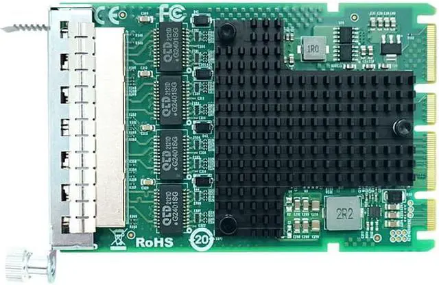 Alt view image 4 of 6 - LR-LINK OCP3.0 1GB network card NIC Compatible for Intel I350AM4,Four RJ45 Port Ethernet card,1G LAN Adapter Support Windows Server/Windows, Linux, Vmware Intel I350AM4(4*RJ45)