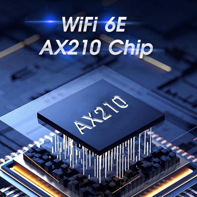 Alt view image 2 of 6 - LR-LINK WiFi 6E PCIe WiFi Card for Desktop PC AX210 Bluetooth 5.3,5000Mbps WiFi 802.11ax Tri-Band Wireless Adapter with MU-MIMO, Ultra-Low Latency, Supports LinuxWindows 11, 10 (64bit) Only