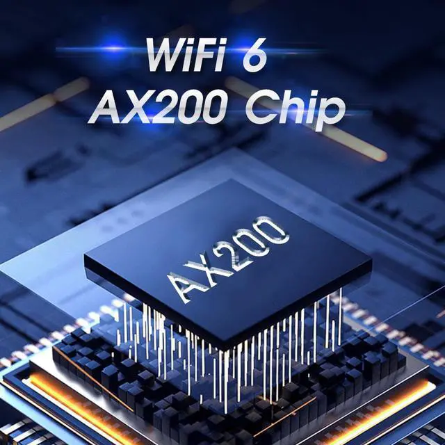 Alt view image 2 of 6 - LR-LINK WiFi 6 PCIe WiFi Card for Desktop PC AX200 Bluetooth 5.2,3000Mbps WiFi 802.11ax Dual Band Wireless Adapter with MU-MIMO, Ultra-Low Latency, Supports LinuxWindows 11, 10 (64bit) Only