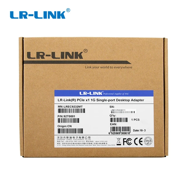 Alt view image 6 of 6 - PCIE RTL8111H x1 10/100/1000Mbps Network Card