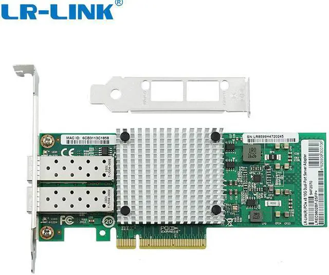 Main image of PCI Express x8 Dual Port SFP+ 10 Gigabit Server Adapter (Intel 82599ES Based)