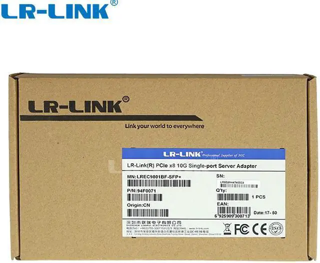 Alt view image 6 of 6 - 10Gb Network Card with Intel 82599EN Chip,Single SFP+ Port PCI X8 Express Ethernet Adapter Support Windows Server/Linux/VMware, Compare to Intel X520-DA1