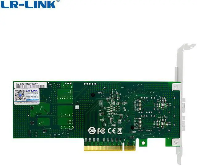 Alt view image 5 of 7 - 10Gb Network Card with Mellanox ConnectX-3 Chipset,Dual-SFP+ Ports PCI Express Ethernet Adapter Support Windows Server/Linux/VMware
